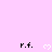 Pixelated pink background with repeated black text and white heart symbols