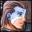 A pixelated anime-style character with light brown hair and blue face markings on the left, next to a black background with white text "Anime IM" above smaller text "COM" on the right.
