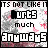 identical pixelated icons with text "IT'S NOT LIKE IT HURTS MUCH ANYWAYS" over a gray and pink floral background, showing color variations in the word "ANYWAYS"