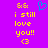 A static pixel art image with a bright purple background displaying yellow text and symbols.