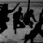 Black-and-white silhouette animation of figures on a light background with pink text overlays reading 'Summer '07' and 'Was A Blast' and a '<8' symbol.