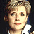 A 48x48 pixel buddy icon featuring a split composition with a person on the left and green text on the right, displayed as part of an animated contact sheet.