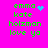 Bright pink background with green pixelated text reading 'emma kate holzman love ya' and a blue heart or starburst symbol next to 'emma' in the top-left corner.