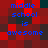 Pixelated blue text reads "middle school is awesome" on a red and dark brown checkered background with no visible animation changes.