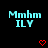 Two identical pixelated cyan text displays with red heart symbols below, set against a black background.