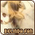 Pixelated image of a figure with light brown hair and beige clothing against a pale background, text at bottom reads BELINDA FAN.