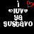 A pixelated image with a black background displays white text and symbols, including a red heart symbol above the text.