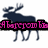 A dark blue moose silhouette with pink text overlays in three variations: 'Always from Fitch', an ampersand, and 'Fitch' on a black background.