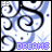 Animated icon with swirling black lines on a light blue background, displaying the word DREAMS in various colors across frames.