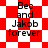 Red and white checkered background with black text reading Bec and Jakob forever in four distinct arrangements.