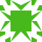 Green pixelated icon with central square and eight radiating arrow-like shapes on white background.