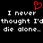 Red pixelated heart symbol above white text on black background, repeating identical phrases twice.