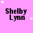Pink background with white stars and repeated 'Shelby Lynn' text in black pixelated font across a