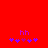 Red background with purple 'hh' text above five star-like shapes, two of which are pinkish-purple in the center.