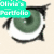Pixelated green banner with white text overlays a stylized eye with green iris and black outline on beige background.