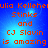 Blue background with orange pixelated text reading 'Julia Kelleher Stinks and CJ Slavin is amazing' in a
