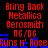 Red and blue pixelated text on black background with animated horizontal blue bars shifting across the image.