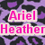 Four pixelated text on distinct backgrounds: purple leopard print, pink stripes, rainbow gradient, and black with neon shapes