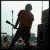 Four- shows a musician silhouette, drumming action, and 'ROCK ON!' text in orange on black
