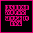 Animated pixel art sequence with pink text on black background, displaying evolving phrases and symbols.