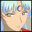 A pixelated anime-style character face with a crescent moon symbol on the forehead, next to stylized text reading "Anime IM" and "COM" on a black background.