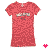 nine apparel and accessory items arranged in three on white background with pink heart accents