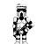 Pixel art of a scout trooper in white and black armor holding a blaster rifle against a gray background.