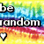 six with rainbow gradient backgrounds, each containing text and a heart symbol