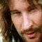 Two people with long hair appear side-by-side, followed by green text reading 'Faramir', 'and', and 'Eowyn' on black backgrounds.