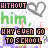 Pixelated text and heart symbols repeat across a with color variations in the background