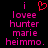 Pixelated text and a heart symbol on black background, with one version showing red heart animation.