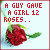 nine showing a red rose with green leaves and text about love, where the word 'love' changes from red to black across frames