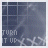 Animated sequence showing a -patterned background with 'TURN IT UP' text and shifting white dots forming a moving pattern
