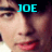 A four- shows a person's face with changing text above: 'JOE', 'JONAS', and multiple exclamation marks in the bottom-left
