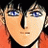 Pixelated anime-style character face with blue eyes and orange clothing, next to text reading 'Anime IM' and 'COM' on black background.