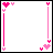 Pixelated pink and white icon with heart borders and text variations reading 'Baby', 'Baby It's', and 'Baby It's You'