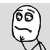 Two identical stick-figure faces with wide eyes and downturned mouths, side-by-side on a light gray background.
