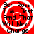Red circular icon with white concentric rings and black text reading "Ben Ross I Mi Best Fmd That Will Neva Change" in four quadrants.