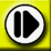 Two circular icons side-by-side on a yellow background; left icon has white border with black play symbol, right icon has gray border with same black play symbol.