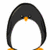 six distinct pixelated images featuring a penguin, frog-hatted person, duck, birds, glasses-wearing face, and dog with text overlays