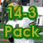 Green Bay Packers-themed buddy icon with four showing players in action and the team logo