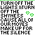 Static pixel art displays black text on white background with green heart symbols and top border.