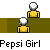 Animated sequence of yellow-shirted figures with white heads on a gray and brown striped background, showing text bubbles and pose changes.