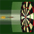 Static 50x50 pixel icon with green background and abstract patterned right section containing red, black, beige, and white elements resembling stylized sports equipment or geometric shapes.