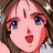 Pixelated anime-style character face with blue eyes and brown hair on left, black background with white text 'Anime IM' and stylized 'cOM' logo on right.