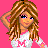 Animated contact sheet of a cheerleading character with multiple poses and expressions on a pink background, including full-body shots, close-ups, and text elements.