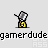 Pixelated character with silver helmet and yellow torso in multiple poses, including raised arm, side view, and seated position, with 'WHERE AM I?' text above.