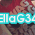 Pixelated collage of four distinct sections: top-left with teal text, top-right with a heart and stylized figure, bottom-left with pink and purple text, bottom-right empty.