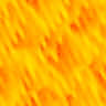 A static image of a fiery pattern with swirling orange and yellow hues, resembling flames or heat waves.