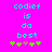 Cyan text reads 'codief is do best' above five pixelated symbols on a bright pink background, with one symbol changing color between frames.